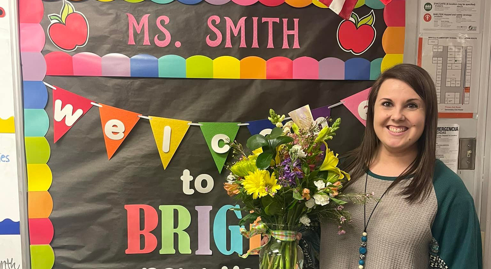 Ms.  Smith - Teacher of the Year
