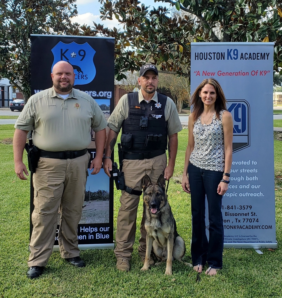 Houston K9 Academy Graduation