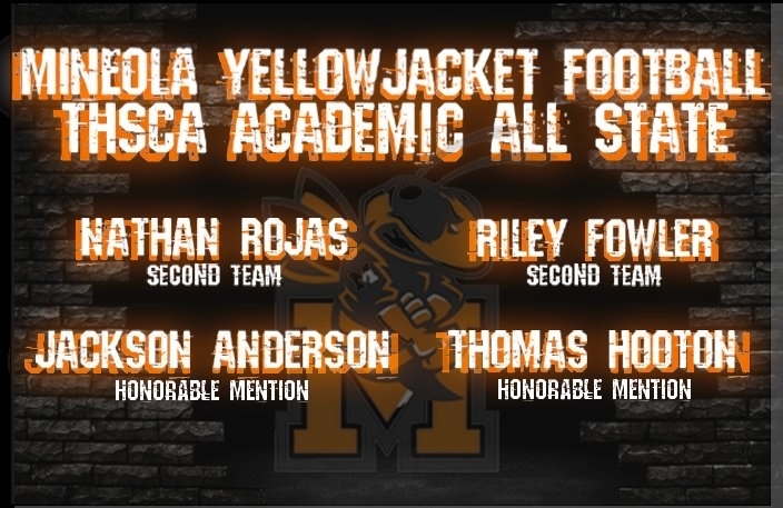 Academic All-State Football 