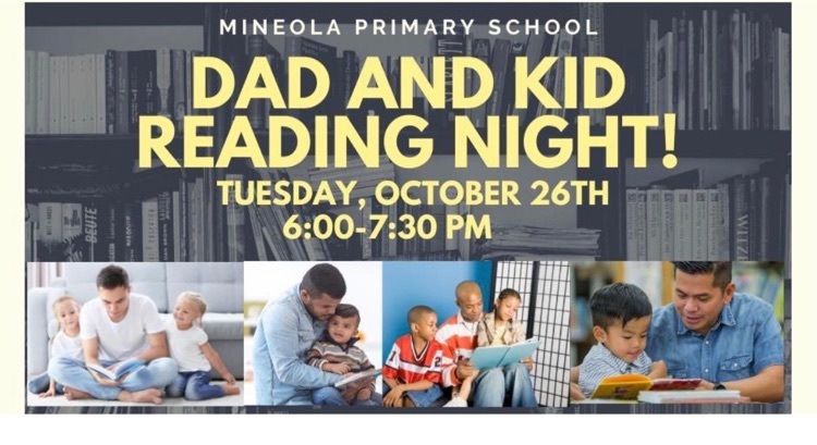 Dad and Kid Reading Night