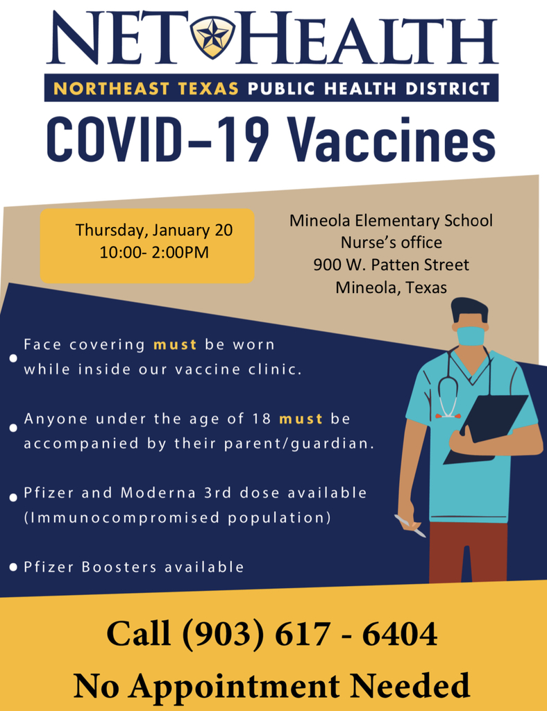 COVID-19 Vaccine Clinic (English)