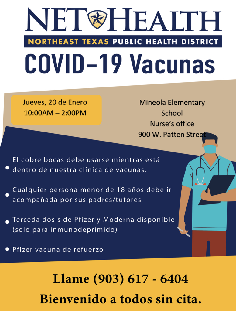 COVID-19 Vaccine Clinic (Spanish)