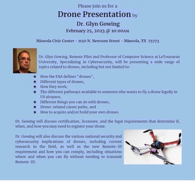Drone Presentation Flier