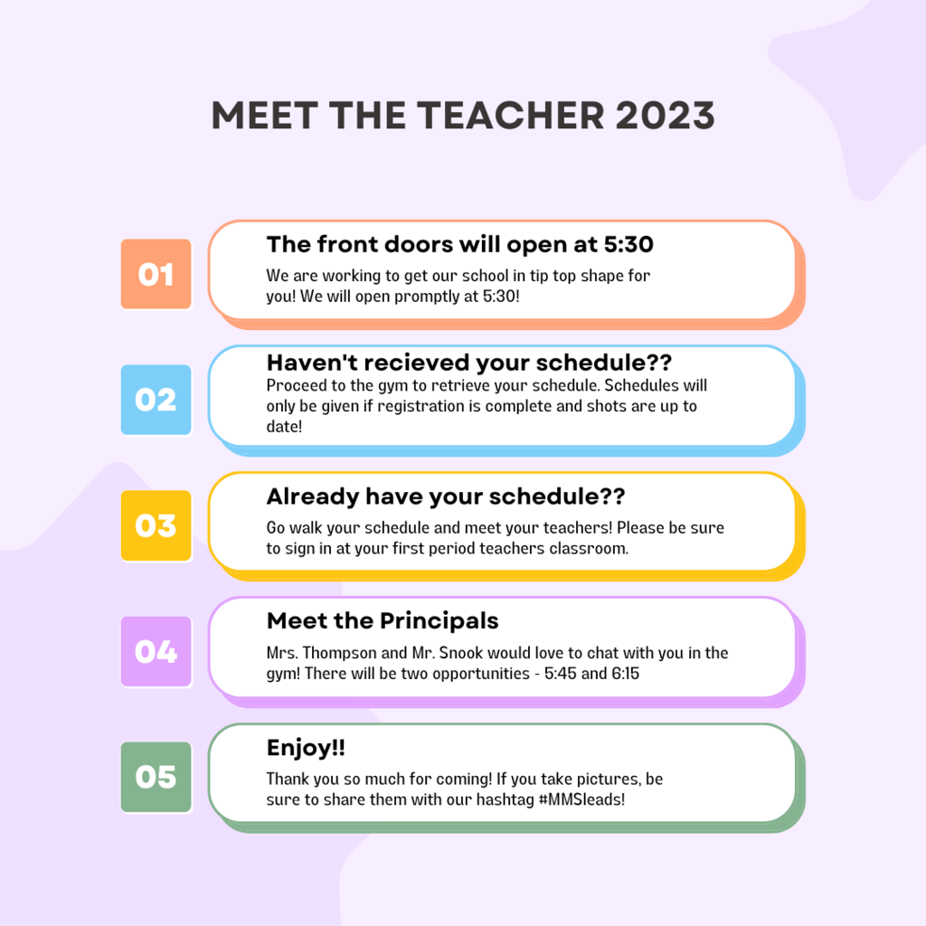 Meet the Teacher 2023
